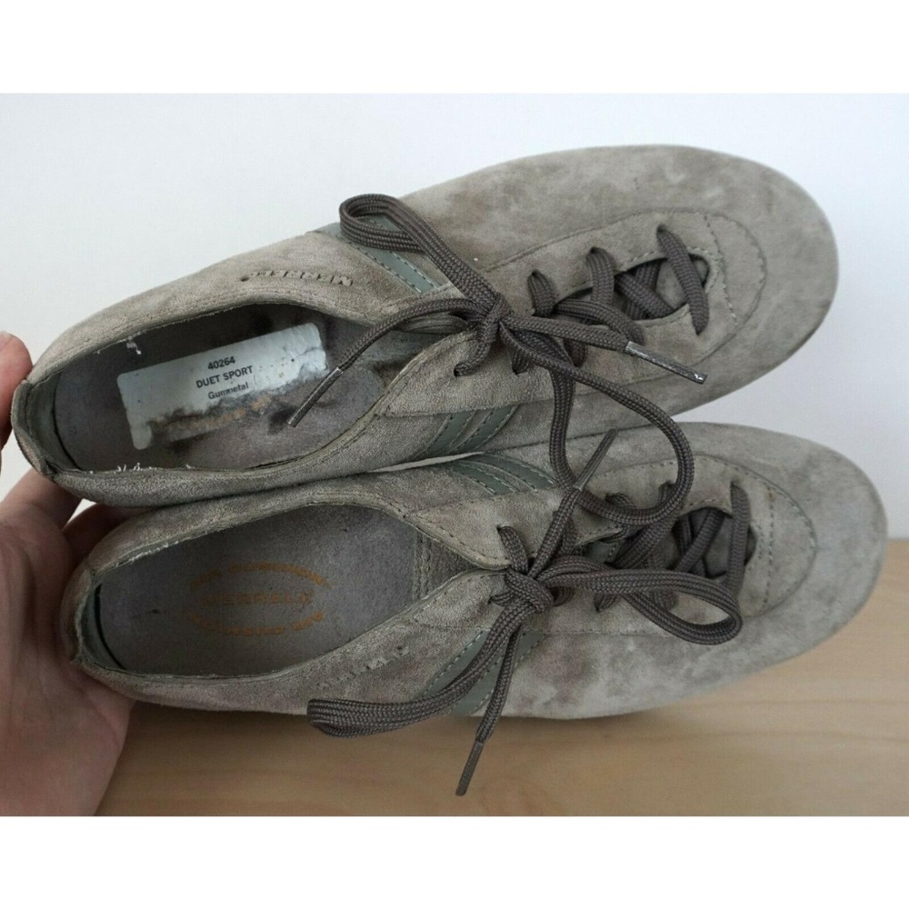 MERREL Duet Sport Gunmetal Hiking Sneaker Shoes - Picture 7 of 8